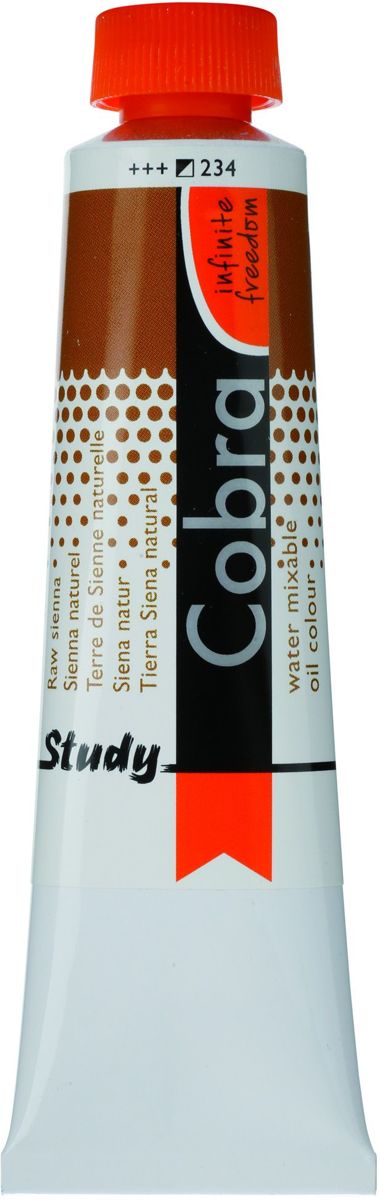 Cobra Study Olieverf 40ml | Raw Sienna (234)